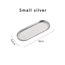 Gold Stainless Steel Dessert Tray