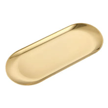 Gold Stainless Steel Dessert Tray