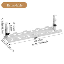 Telescopic Desk Cable Management Tray