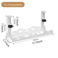 Telescopic Desk Cable Management Tray