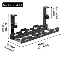 Telescopic Desk Cable Management Tray