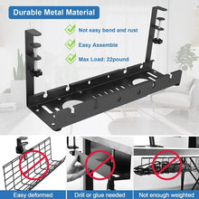 Telescopic Desk Cable Management Tray