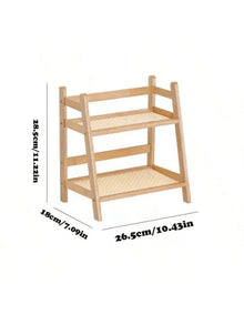 Bamboo Countertop Coffee Organizer