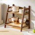 Bamboo Countertop Coffee Organizer
