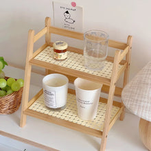 Bamboo Countertop Coffee Organizer