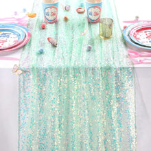 Iridescent Sequin Table Runner