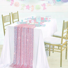Iridescent Sequin Table Runner