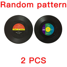 Retro Vinyl Record Cup Coasters