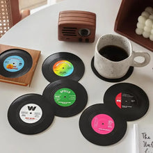 Retro Vinyl Record Cup Coasters
