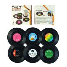 Retro Vinyl Record Cup Coasters