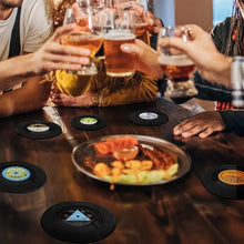 Retro Vinyl Record Cup Coasters
