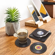 Retro Vinyl Record Cup Coasters