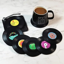 Retro Vinyl Record Cup Coasters