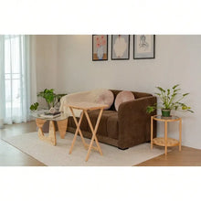 Natural Rubberwood Folding Laptop Tray