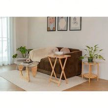 Natural Rubberwood Folding Laptop Tray