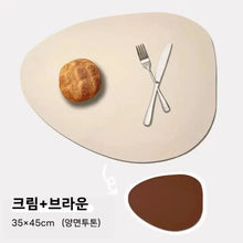 Nordic PU Leather Table Mat