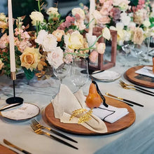 Gold Leaf Napkin Rings