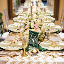 Gold Leaf Napkin Rings