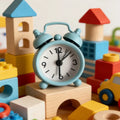 Compact Portable Alarm Clock