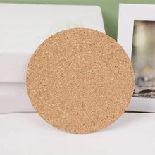 Natural Round Cork Coasters