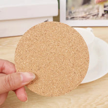 Natural Round Cork Coasters