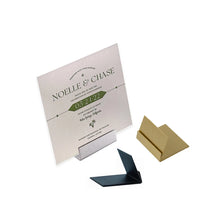 Metal Desk Label Stand