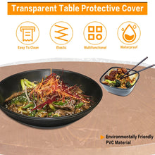 Transparent Elastic Table Protector