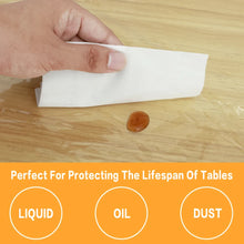 Transparent Elastic Table Protector