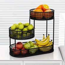 Multi-Layer Metal Fruit Basket