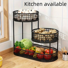 Multi-Layer Metal Fruit Basket