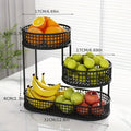 Multi-Layer Metal Fruit Basket