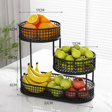 Multi-Layer Metal Fruit Basket