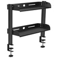 Adjustable Clamp-On Desk Shelf