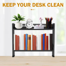 Adjustable Clamp-On Desk Shelf