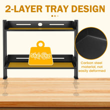 Adjustable Clamp-On Desk Shelf