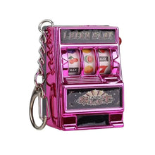 Arcade Slot Machine Fidget Keychain