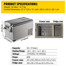 SucceBuy Portable Compressor Car Refrigerator