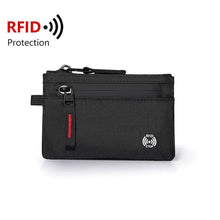 Nylon Zipper Mini Wallet