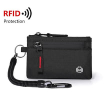 Nylon Zipper Mini Wallet
