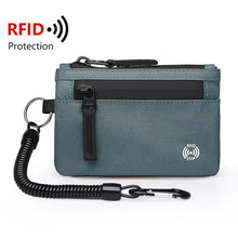 Nylon Zipper Mini Wallet