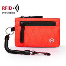 Nylon Zipper Mini Wallet