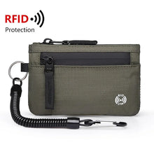 Nylon Zipper Mini Wallet