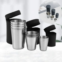 Portable Stainless Steel Shot Cup Set