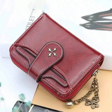 Retro Leather Mini Wallet