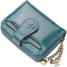Retro Leather Mini Wallet