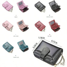 Retro Leather Mini Wallet