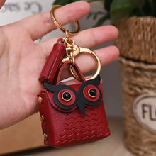 Owl Mini Keychain Pouch