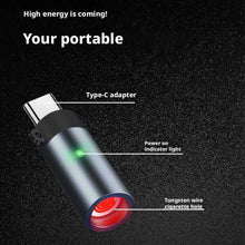 Portable Windproof Type-C Lighter