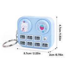 Mini Music Player Backpack Charm