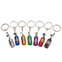 Nitrogen Bottle Pill Keychain